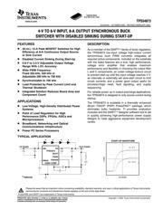 TPS54873PWPR 数据规格书 1