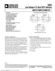 ADG721 datasheet.datasheet_page 1