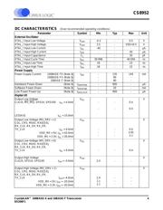 CS8952 数据规格书 4