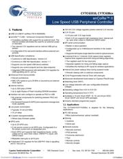 CY7C63833-LFXC datasheet.datasheet_page 1