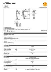 O5D100 数据规格书 1