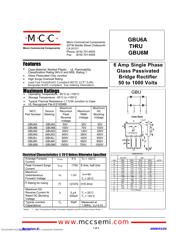 GBU6J-BP 数据规格书 1