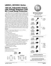 LM2931CDR2G Datenblatt PDF