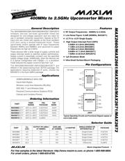 MAX2673EUA+T datasheet.datasheet_page 1