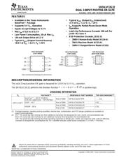 74LVC32ABQ,115 datasheet.datasheet_page 1