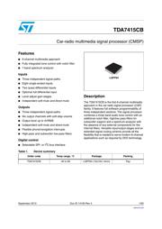 TDA7415CB datasheet.datasheet_page 1