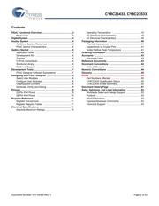 CY8C23433-24PVXI datasheet.datasheet_page 2