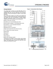 CY8C23433-24PVXI datasheet.datasheet_page 4
