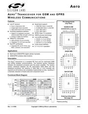 SI4133T-GM 数据规格书 1