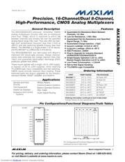 MAX306CWI+ Datenblatt PDF