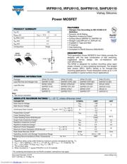 IRFR9110TRLPBF datasheet.datasheet_page 1