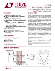 LTC3109IUF#PBF 数据规格书 1