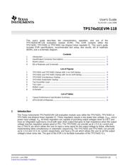 TPS74401KTWR 数据规格书 1