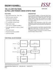 IS62WV10248BLL-55BI-TR 数据规格书 1