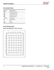 IS62WV10248BLL-55BI-TR 数据规格书 2