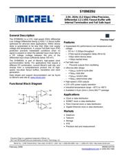 SY89835UMG TR datasheet.datasheet_page 1