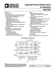 ADUC7036BCPZ 数据规格书 1