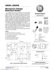 LM385D25G datasheet.datasheet_page 1