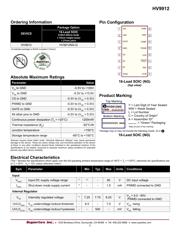 HV9912DB1 datasheet.datasheet_page 2