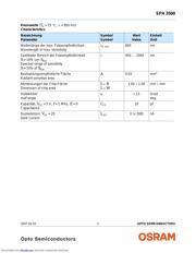 SFH3500 数据规格书 3