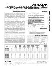 MAX3087ECPA datasheet.datasheet_page 1