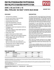 IS61NLP25636A-200B2I datasheet.datasheet_page 1