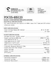 FDC05-12S05 datasheet.datasheet_page 1