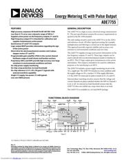 ADE7755ARS 数据手册