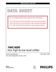 74HC4050 datasheet.datasheet_page 1