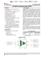 AMC1200SDUBR Datenblatt PDF