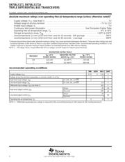 SN75ALS171DWG4 数据规格书 4