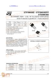 STD5NK60Z datasheet.datasheet_page 1