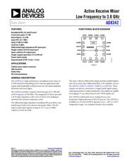 AD8342 datasheet.datasheet_page 1