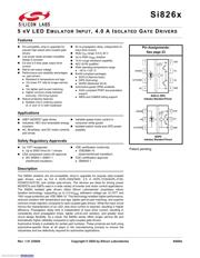 SI8261BCC-C-IP 数据规格书 1