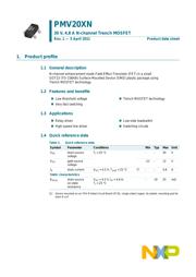 PMV20XN datasheet.datasheet_page 1