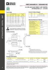 HMC306MS10TR 数据规格书 3