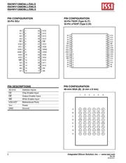 IS63WV1288DBLL-10KLI 数据规格书 2