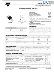 30CTQ045PBF 数据规格书 1
