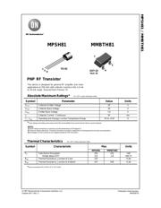 MMBTH81 datasheet.datasheet_page 1