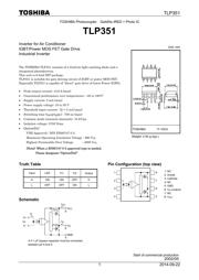 TLP351(TP1,F) Datenblatt PDF