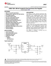 LM5017SDX/NOPB datasheet.datasheet_page 1