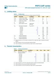 PDTC114TU 数据规格书 4