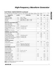 MAX038EPP datasheet.datasheet_page 3