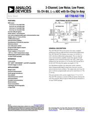 AD7798 Datenblatt PDF