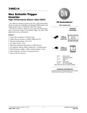 74HC14DTR2G datasheet.datasheet_page 1