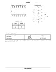 74HC14DTR2G datasheet.datasheet_page 2