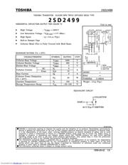 2SD2499 datasheet.datasheet_page 1