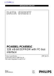 PCA8581 数据规格书 1