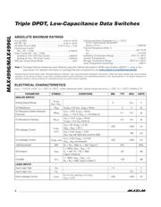 MAX4996ETG+ datasheet.datasheet_page 2