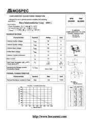 MJ2955 datasheet.datasheet_page 1